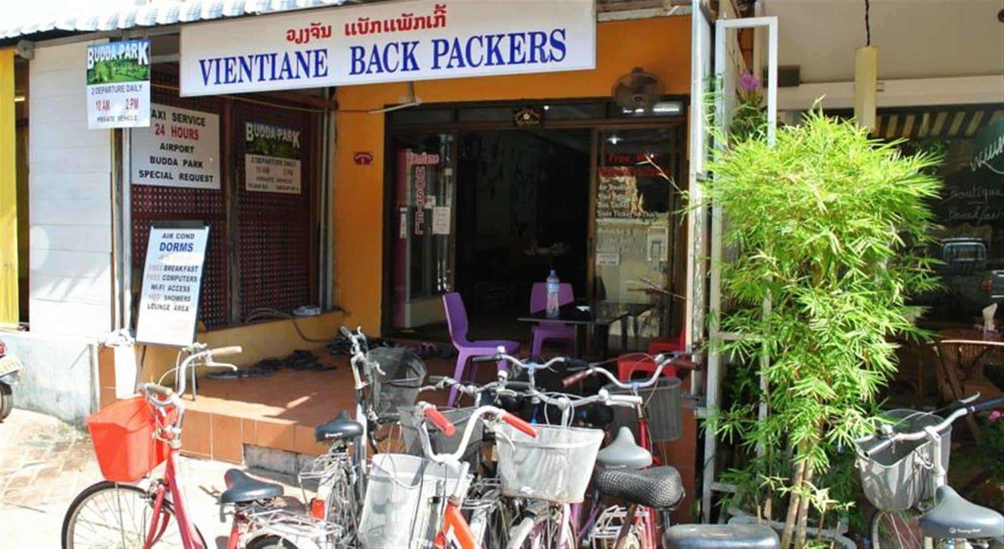 Vientiane Backpackers Hostel Eksteriør billede